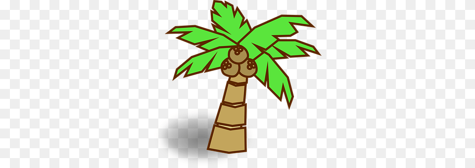 Coconut Cross, Symbol, Plant, Tree Free Transparent Png