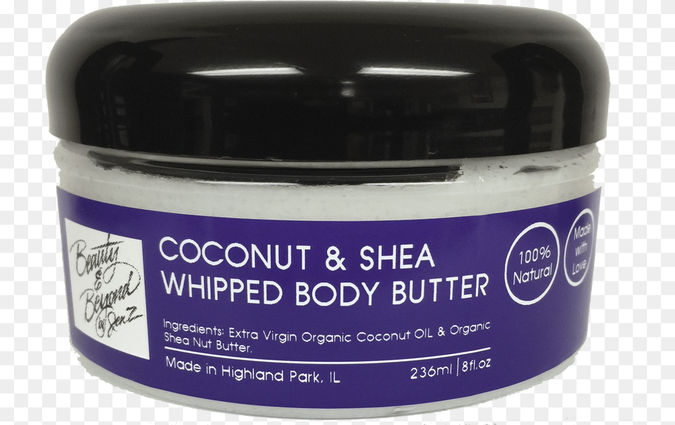 Coconut Amp Shea Whipped Body Butter, Bottle, Can, Tin, Cosmetics Png
