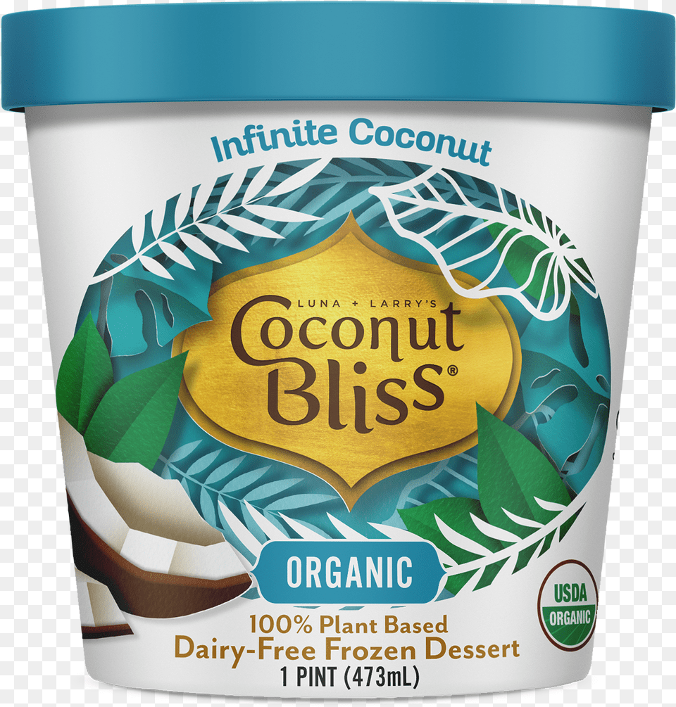 Coconut Bliss Vegan Ice Cream Coconut Bliss Ice Cream, Dessert, Food, Yogurt, Ice Cream Free Png