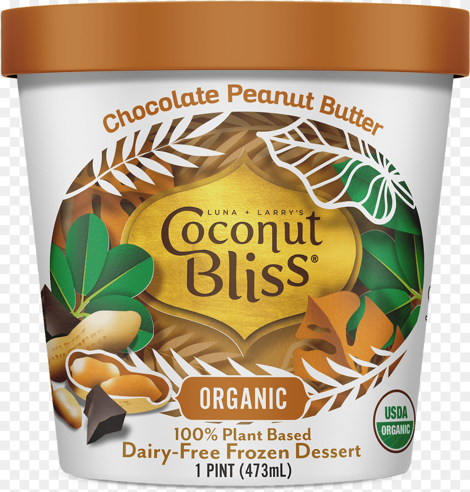 Coconut Bliss Vegan Ice Cream Coconut Bliss Ice Cream Chocolate, Dessert, Food, Ice Cream, Produce Free Png Download