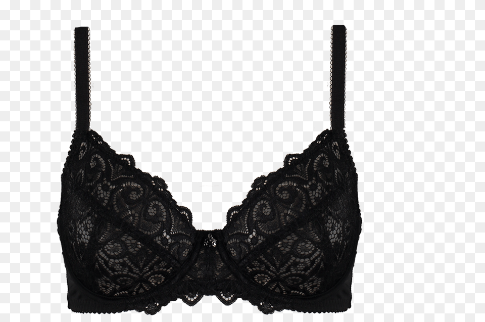 Coconut Bra Black Lace Bra, Clothing, Lingerie, Underwear, Accessories Free Png Download