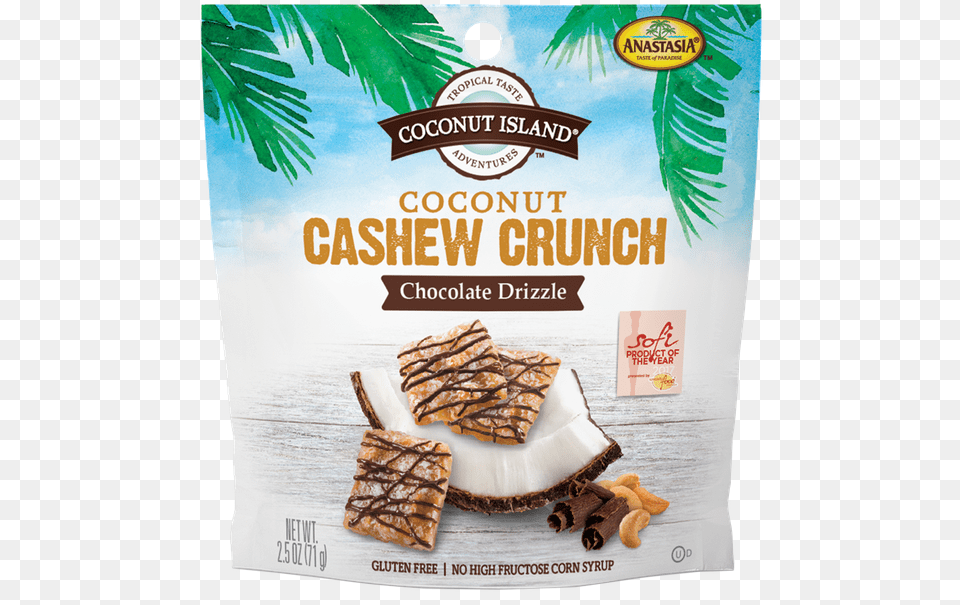 Coconut Cashew Crunch, Advertisement, Food, Poster, Sweets Free Png Download