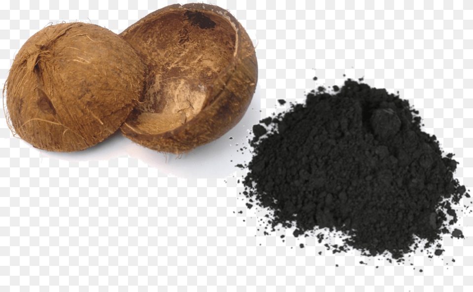 Coconut Charcoal Activated Carbon, Food, Fruit, Plant, Produce Free Transparent Png