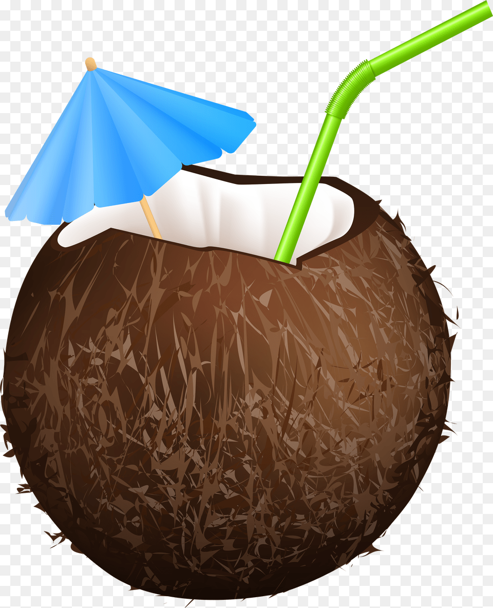 Coconut Clipart Frame Coconut Drink Free Transparent Png