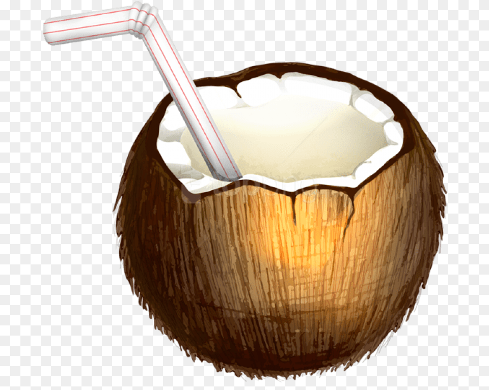 Coconut Cocktail Vector Images Coconut Cocktail Clipart, Food, Fruit, Plant, Produce Free Png Download
