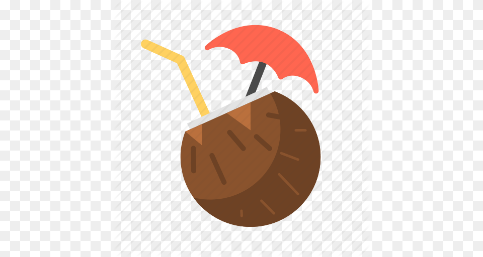 Coconut Coconut Drink Coconut Milk Drink Juice Travel Icon, Food, Fruit, Plant, Produce Png Image