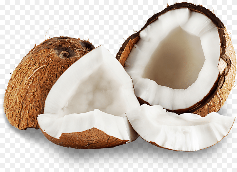 Coconut Copra, Food, Fruit, Plant, Produce Free Png Download