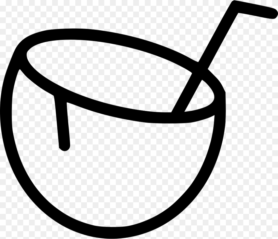 Coconut Drink, Smoke Pipe, Bowl Png Image