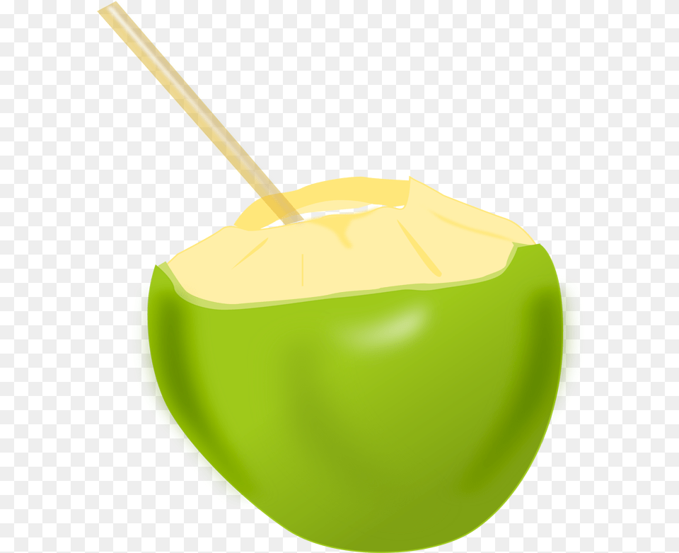 Coconut Drink Clipart, Food, Fruit, Plant, Produce Png Image