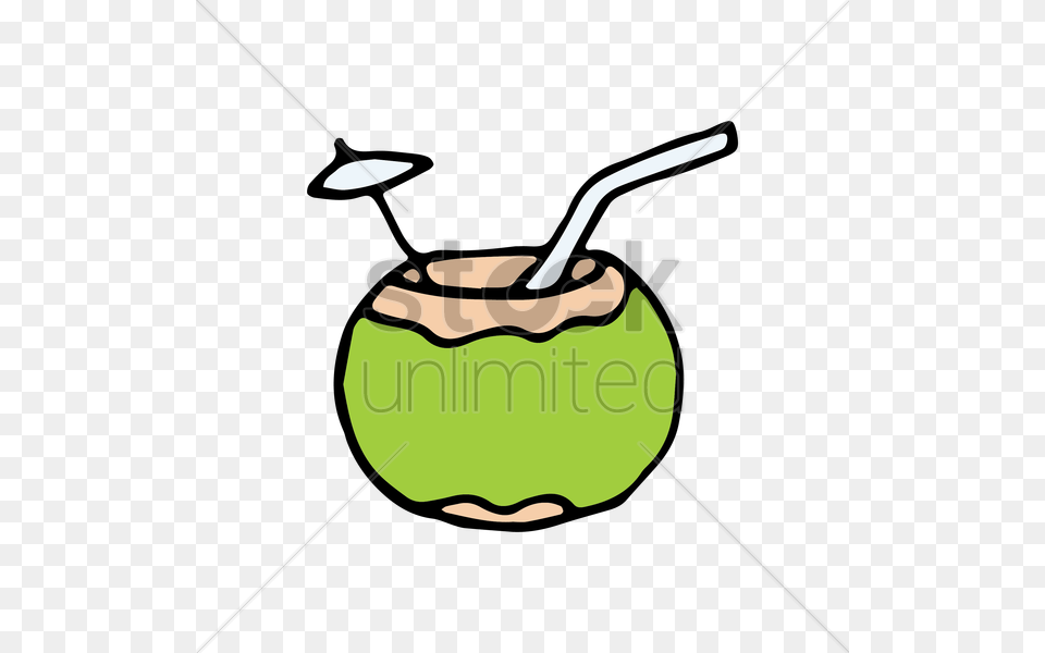 Coconut Drink Vector Image, Food, Fruit, Plant, Produce Free Transparent Png