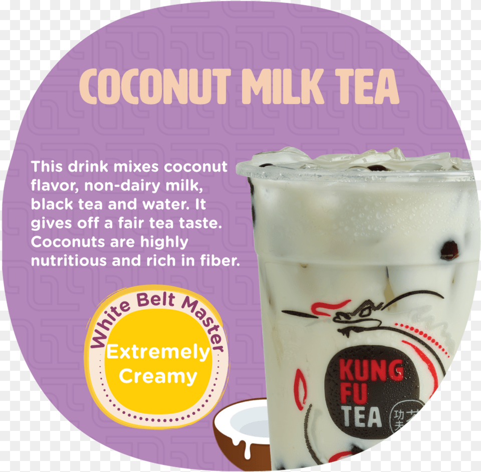 Coconut Milk Tea Back Frapp Coffee, Cup Free Png