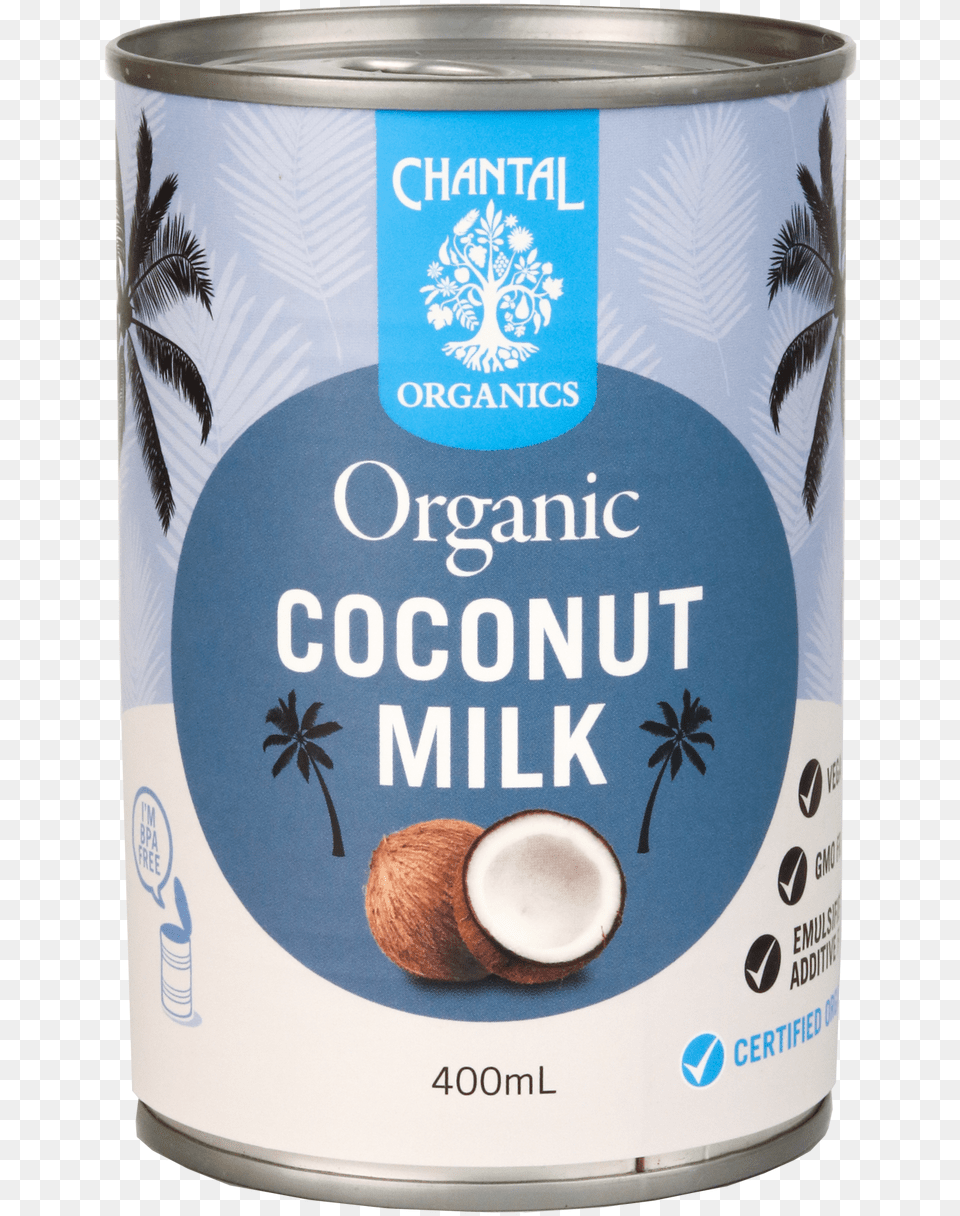 Coconut Oil Chantal Organics, Food, Fruit, Plant, Produce Free Png