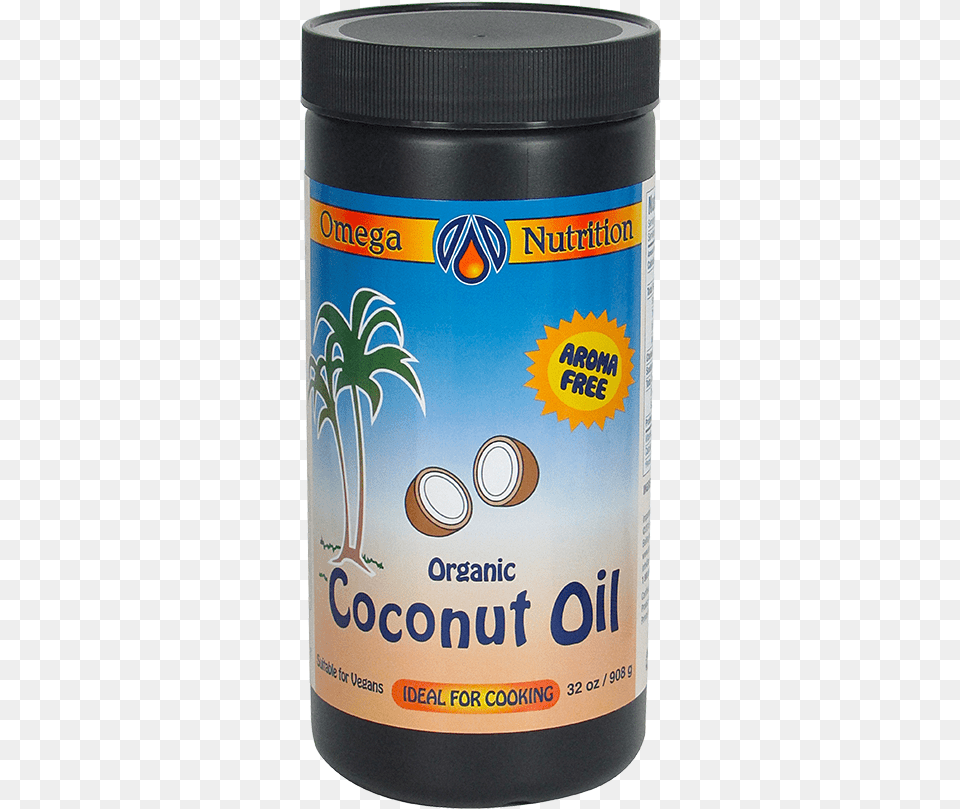 Coconut Oil Coconut, Can, Tin, Food Free Png Download