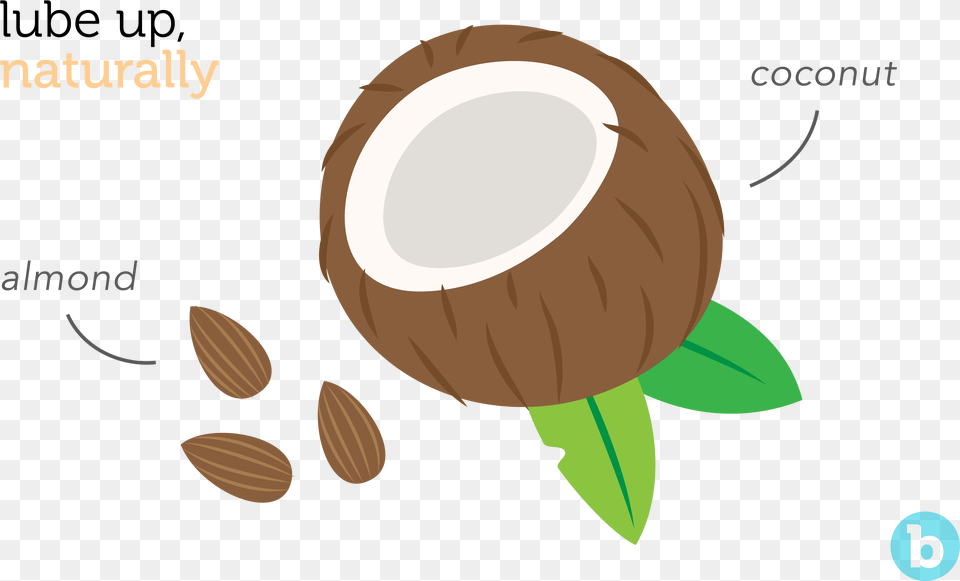 Coconut Oil Is Often Considered As The Best Lube For Illustration, Produce, Food, Fruit, Plant Free Png Download