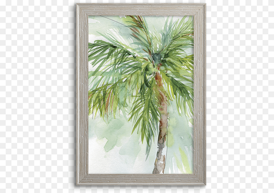 Coconut Palm Palm Trees, Art, Painting, Palm Tree, Plant Free Png Download