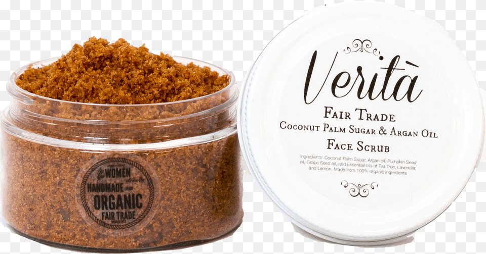 Coconut Palm Sugar Amp Argan Oil Face Scrub Argan Oil, Plate, Powder, Head, Person Free Transparent Png