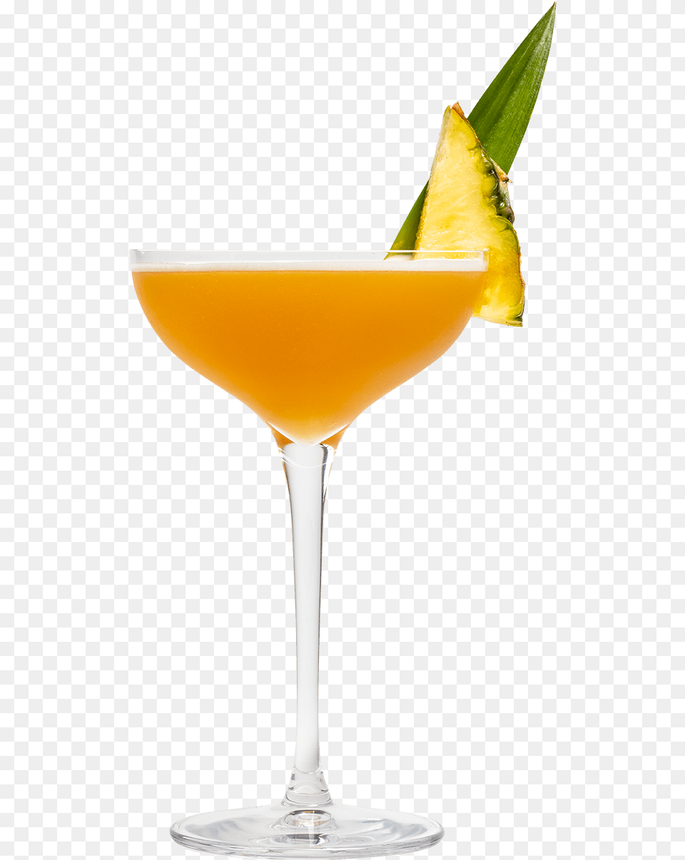 Coconut Pineapple Daiquiri Bronx, Alcohol, Beverage, Cocktail, Glass Free Transparent Png