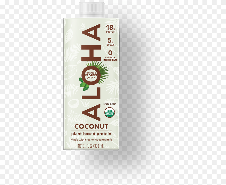 Coconut Protein Drink Juicebox, Bottle, Herbal, Herbs, Plant Free Png Download