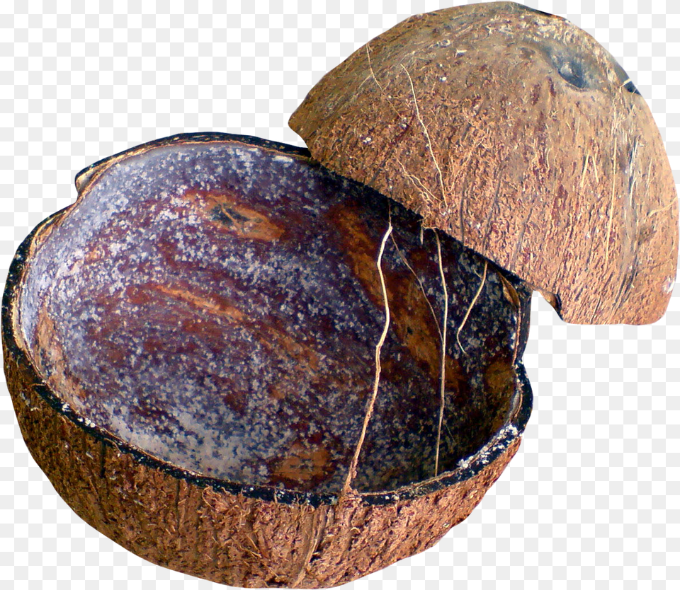 Coconut Shell, Food, Fruit, Plant, Produce Free Png Download