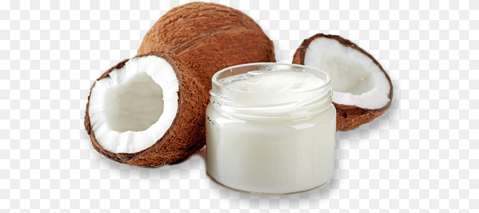 Coconut Transparent Coconut Oil Image, Food, Fruit, Plant, Produce Free Png