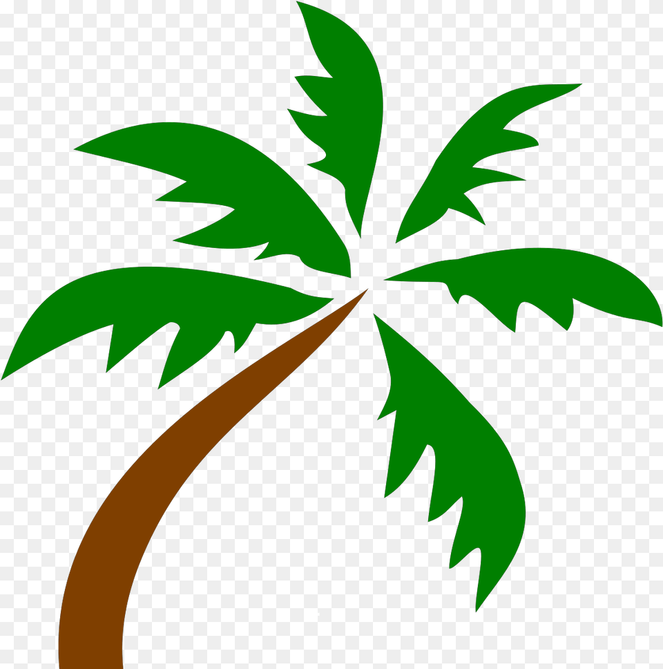 Coconut Tree Clip Art, Leaf, Palm Tree, Plant, Vegetation Free Transparent Png