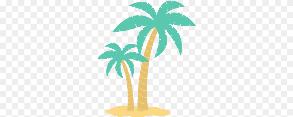 Coconut Tree Date Color Vector Icon Beach Palm Tree Vector, Palm Tree, Plant, Person, Vegetation Free Transparent Png