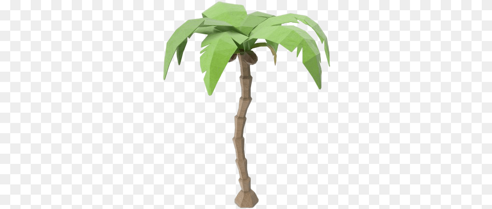 Coconut Tree File Palm 3d Low Poly, Leaf, Plant, Potted Plant, Palm Tree Free Transparent Png