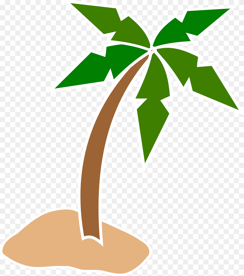 Coconut Tree Vector, Leaf, Plant, Herbal, Herbs Free Png Download