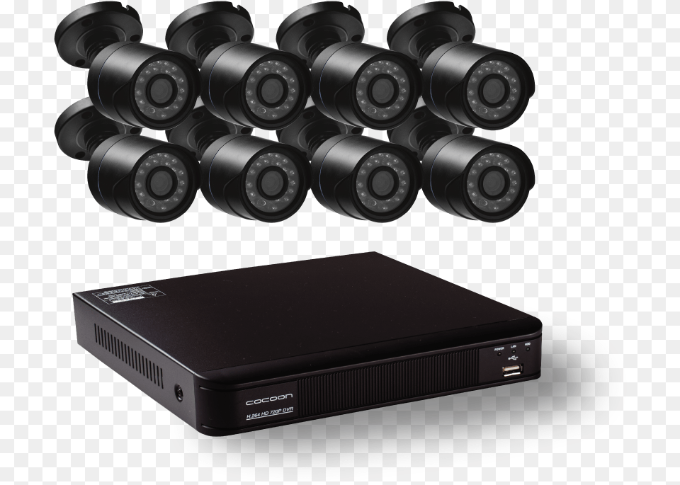 Cocoon 8 Camera Security System Manual, Electronics, Hardware Free Transparent Png