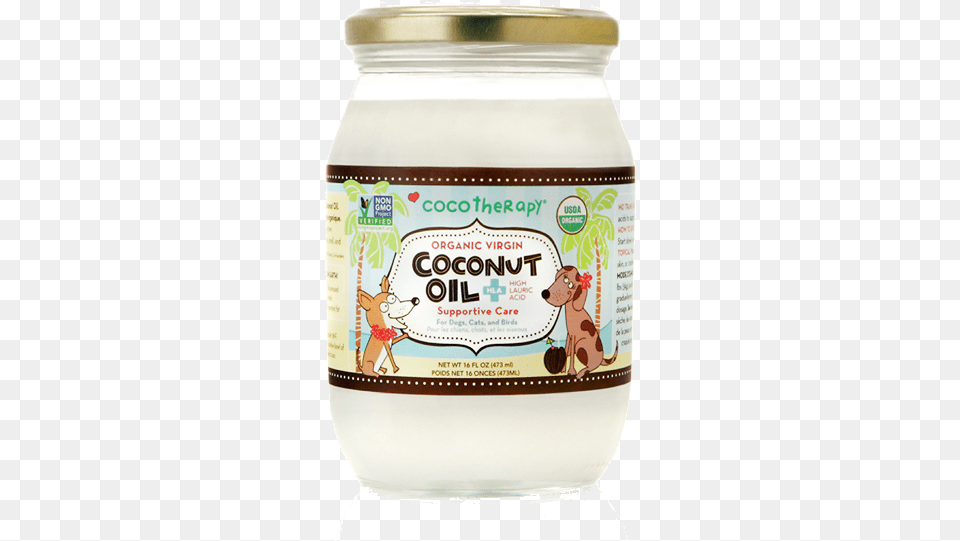 Cocotherapy Coconut Oil Cocotherapy Organic Virgin Coconut Oil 16 Oz, Food, Mayonnaise, Ketchup Free Png