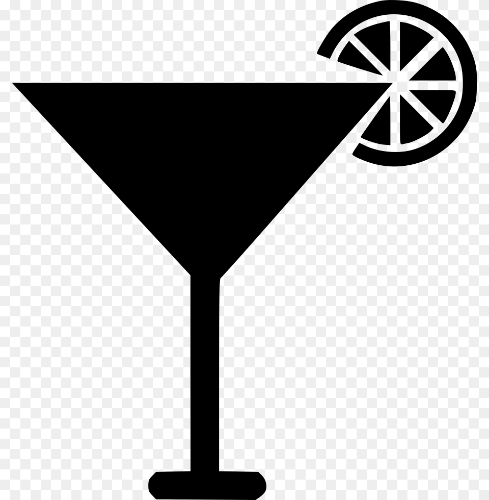 Coctail Comments Cocktail Glass Vector Icon, Alcohol, Beverage, Martini Free Transparent Png