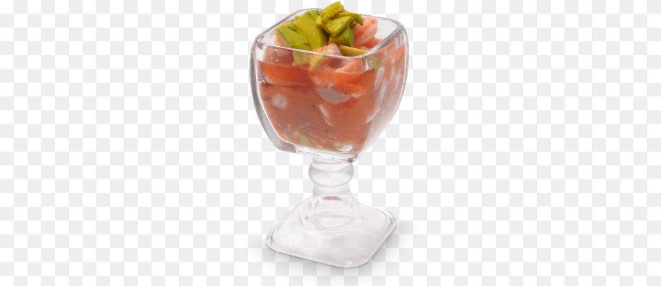 Coctel De Camaron En Copa, Glass, Food, Cream, Dessert Png Image