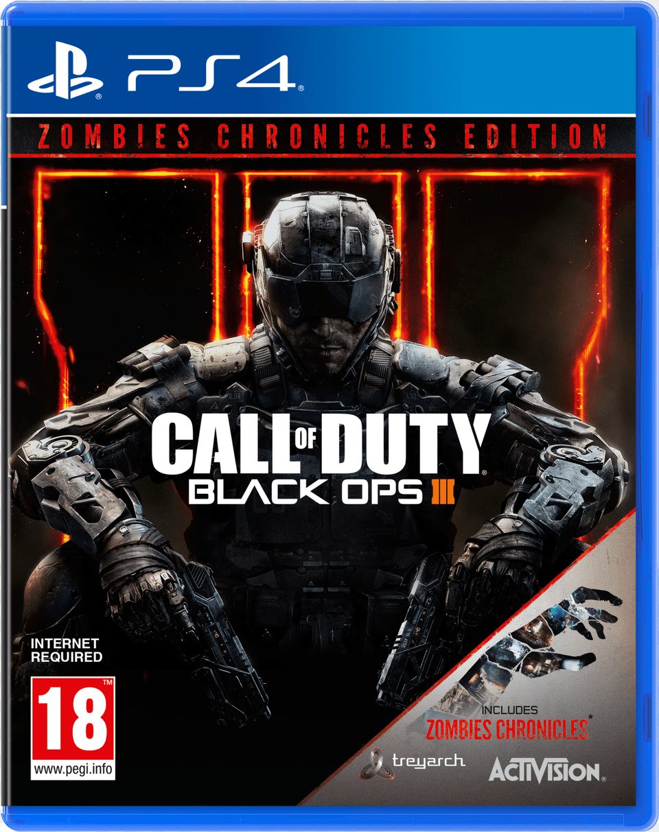 Cod Black Ops 3 Zombies Chronicles Call Of Duty Black Ops 3 Zombies Chronicles, Adult, Advertisement, Helmet, Male Png