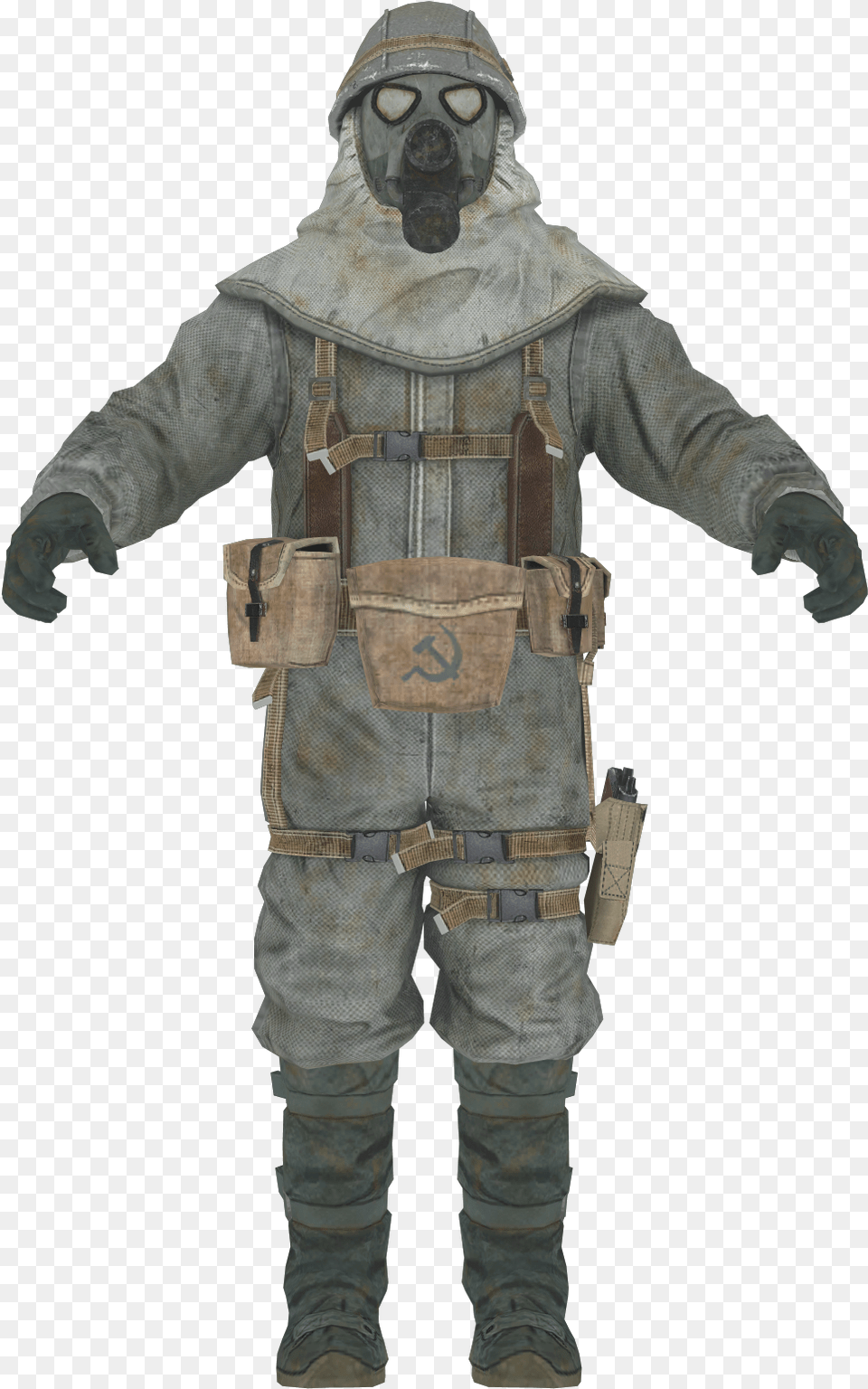 Cod Ghost Hazmat Suit, Clothing, Glove, Person, Costume Free Png