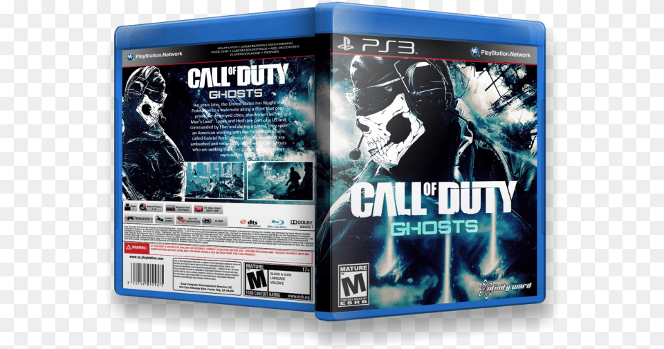 Cod Ghosts Cover Ps Call Of Duty Ghost Cover Art, Advertisement, Publication, Adult, Wedding Png