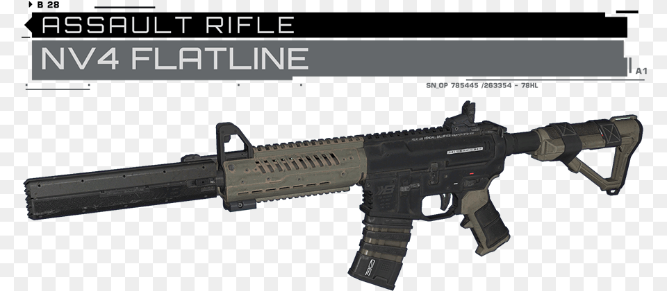 Cod Infinite Warfare Assault Rifle, Firearm, Gun, Machine Gun, Weapon Free Transparent Png