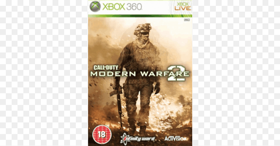 Cod Modern Warfare 2 Xbox, Adult, Advertisement, Male, Man Png