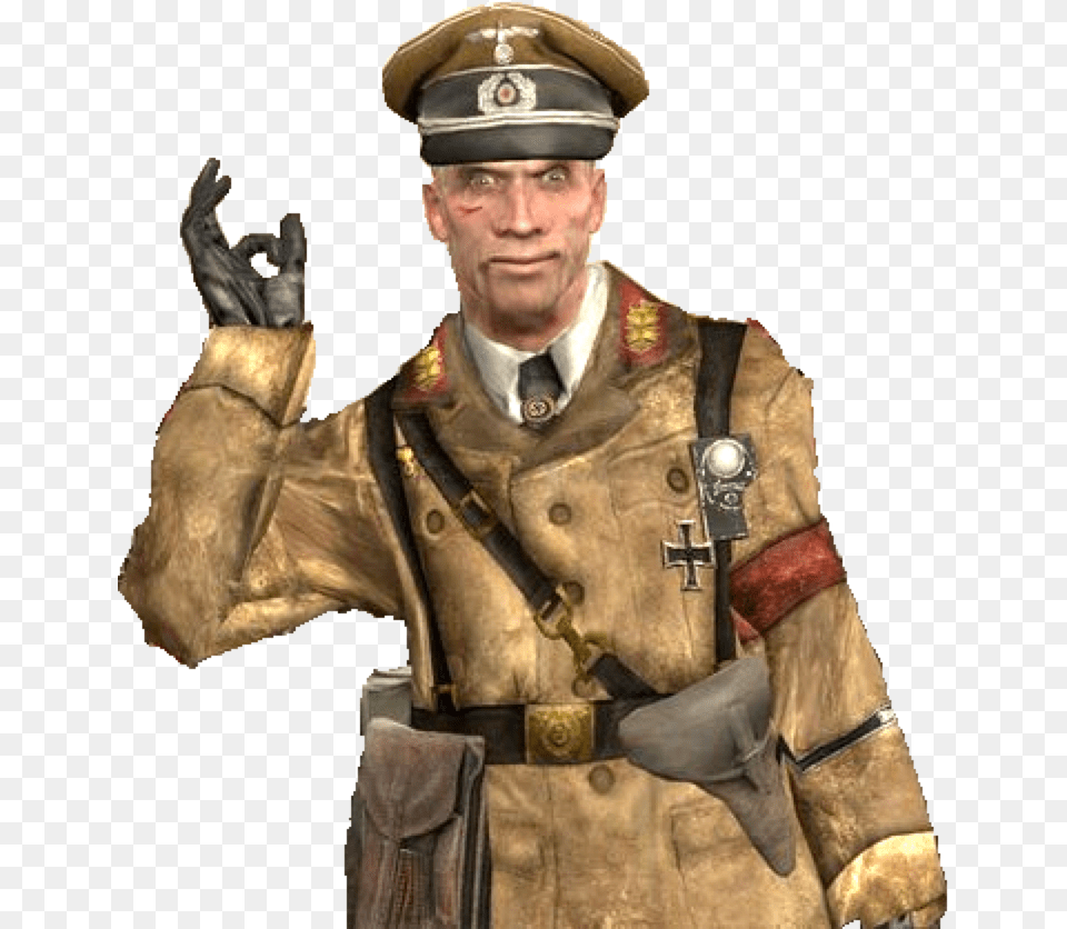 Cod Nazi Zombies I Need Some Cosplay Tranzit Crew, Adult, Person, Officer, Man Free Transparent Png