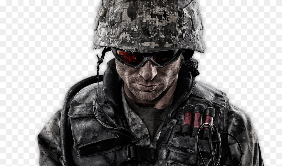 Cod Soldier, Face, Head, Portrait, Photography Free Png Download