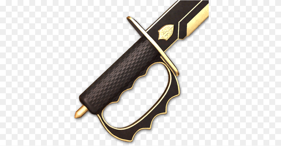 Cod Ww2 Servers Down Gold Trench Knife Ww2, Sword, Weapon, Blade, Dagger Png Image