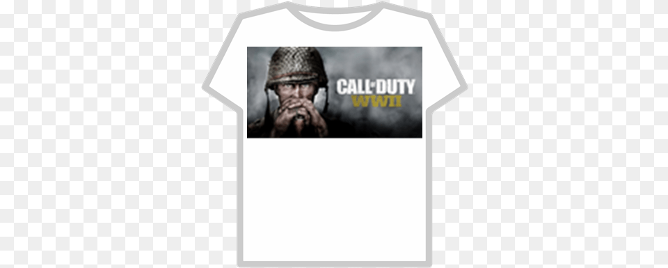 Cod Ww2 T Shirt Roblox Wwii Game, Clothing, Photography, T-shirt, Hat Png Image