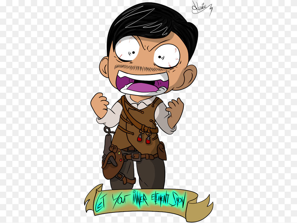 Cod Zombies Chibi, Book, Comics, Publication, Baby Free Transparent Png