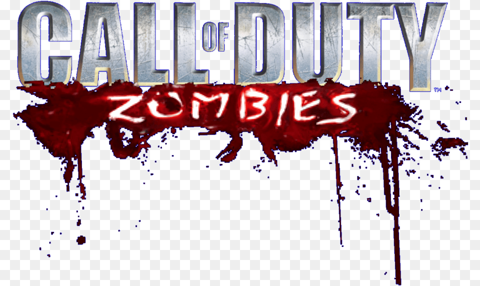 Cod Zombies Logo Call Of Duty Black Ops, Book, Publication, Purple, Text Free Png