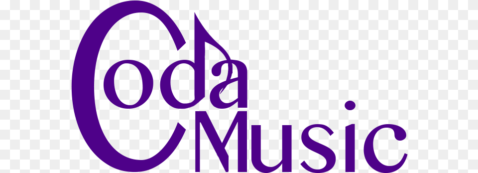 Coda Music, Purple, Logo, Text Png Image