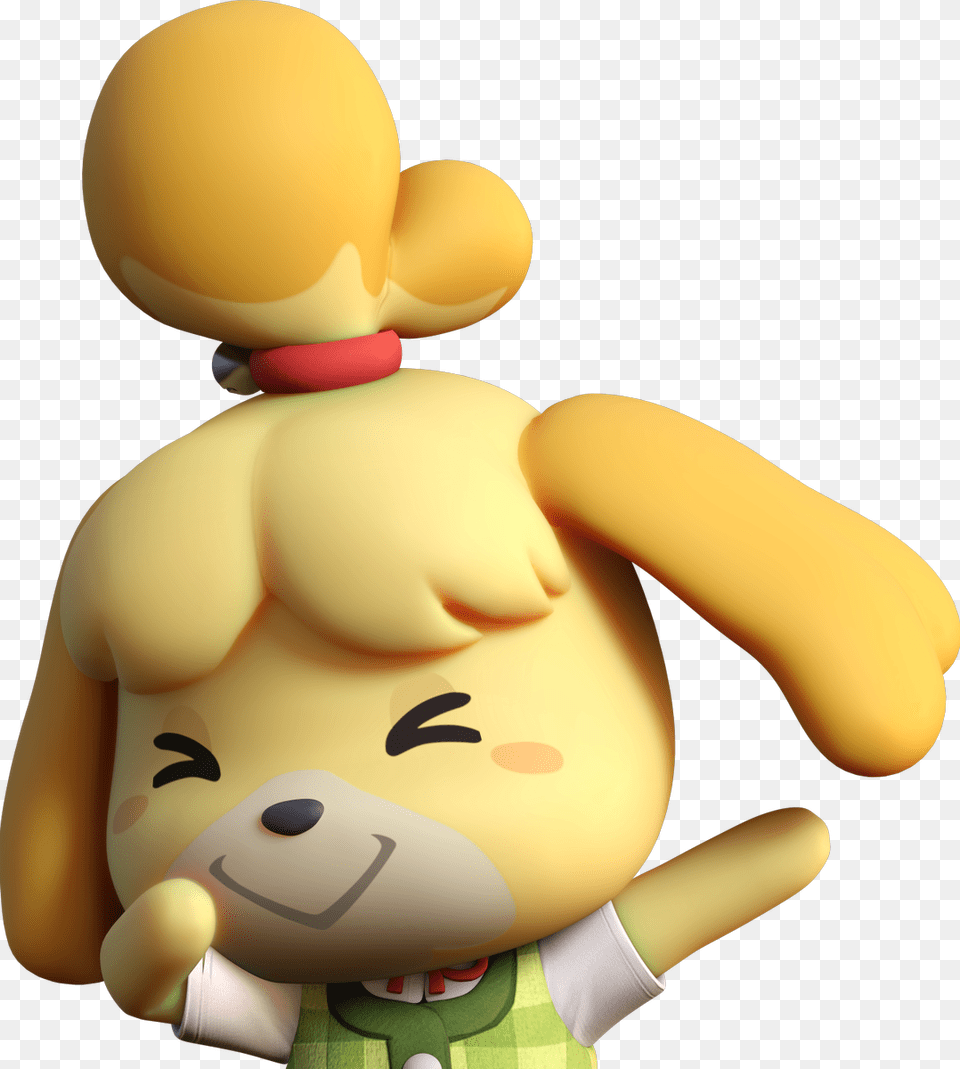 Codaanim Hi Heres A Nicer Version For Discord Emotes Isabelle Smash Render, Toy, Baby, Person, Doll Free Png Download