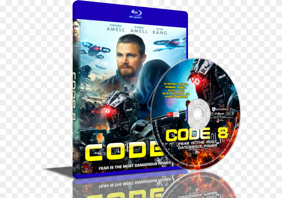 Code 8 2019 Dvd, Adult, Male, Man, Person Png Image