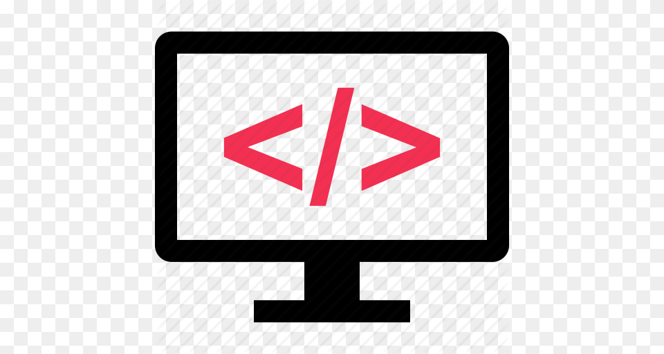 Code Computer Screen View Icon, Computer Hardware, Electronics, Hardware, Monitor Free Transparent Png