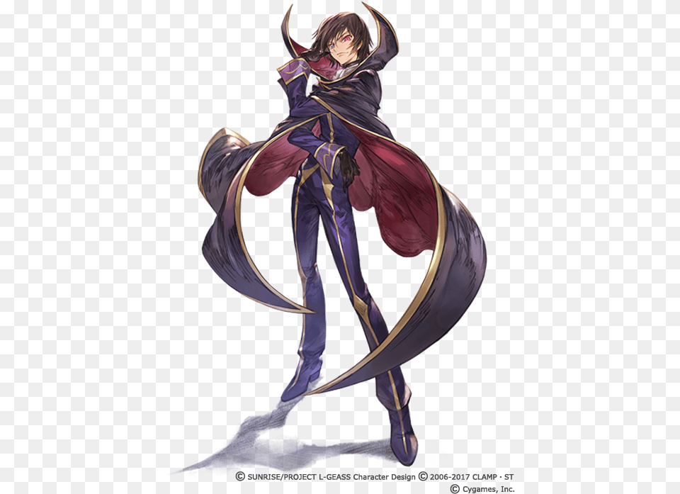 Code Geass Collab Starts Granblue Fantasy Code Geass, Book, Comics, Publication, Adult Free Png