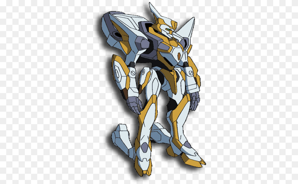 Code Geass Lancelot Mech Code Geass Mecha, Publication, Comics, Book, Person Png Image