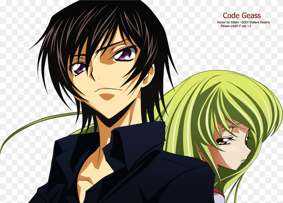 Code Geass Wallpaper Hd Black And White, Book, Comics, Publication, Manga Free Png